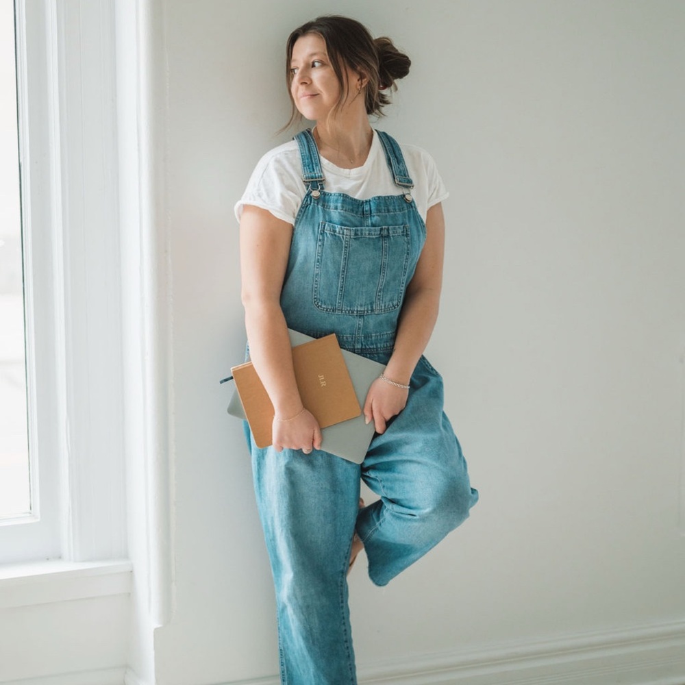 Women's Blue Denim Overalls